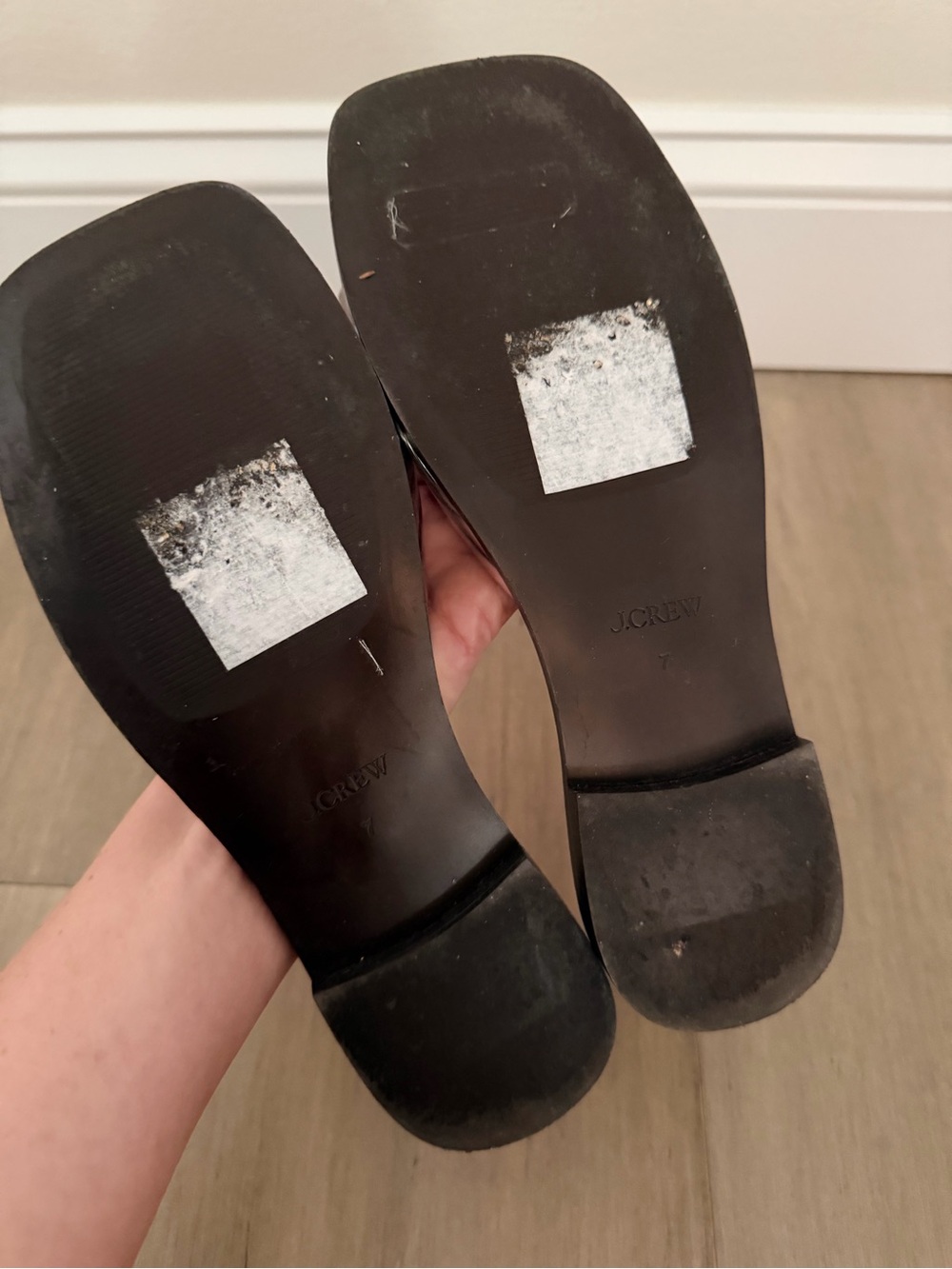 J. Crew Callie sandals in metallic leather Sz 7 - Picture 8 of 10